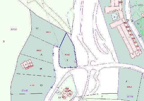 826m2 urban land for building for sale in LES REVOLTES
