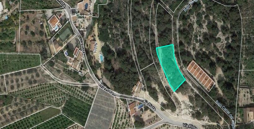 1552m2 urbanizable land for later to build for sale in Urb Park del Sol