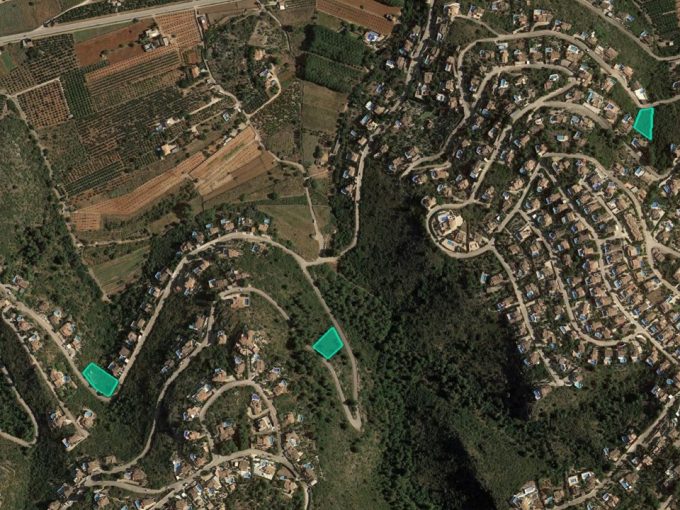 1200m2 urban land for building for sale in Ur Montepego. Av. de pego